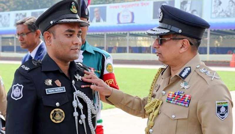 Inspector General of Police (IGP) Chowdhury Abdullah Al-Mamun