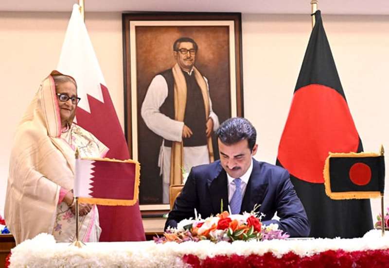 Bangladesh, Qatar sign 5 agreements 