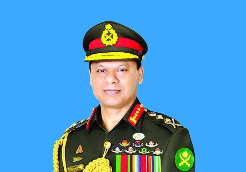 Chief of Army Staff General Sheikh Mohammad Shafiuddin Ahmed