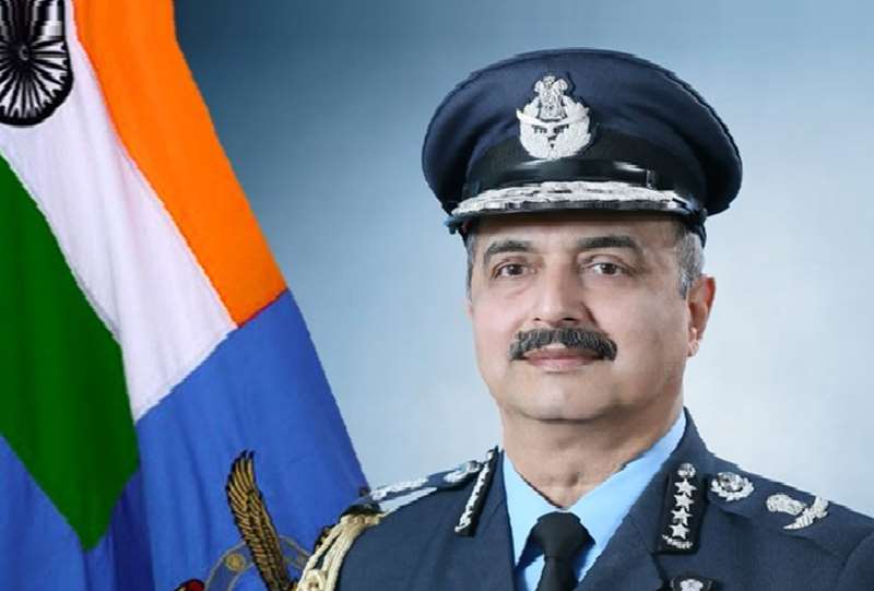 Indian Air Chief Marshal VR Chaudhari 